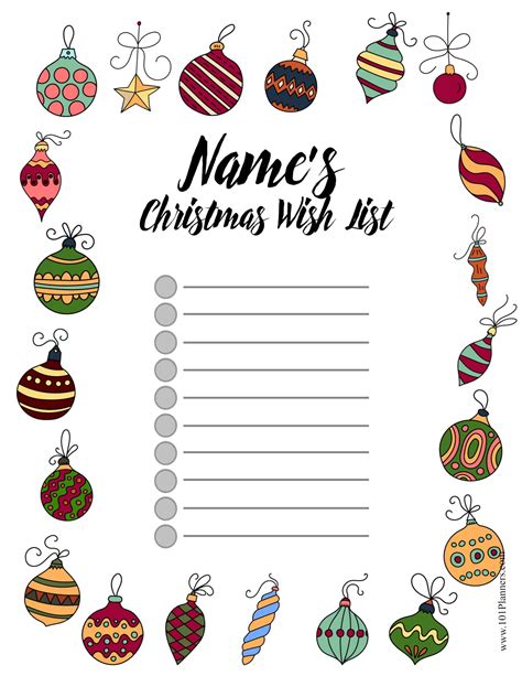 Christmas List Designs drdesignrx