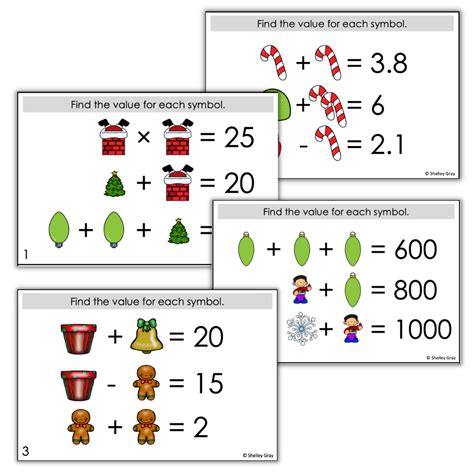 Christmas Logic Puzzle Logic Puzzles Holiday Math Activities Holiday Math