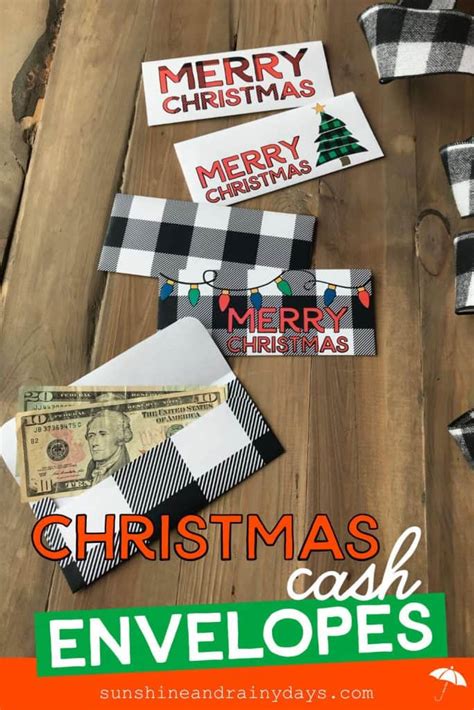 Christmas Money Envelopes