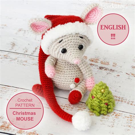 Christmas Mouse Patterns to Sew - Etsy