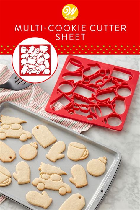 Christmas MultiCookie Cutter Sheet