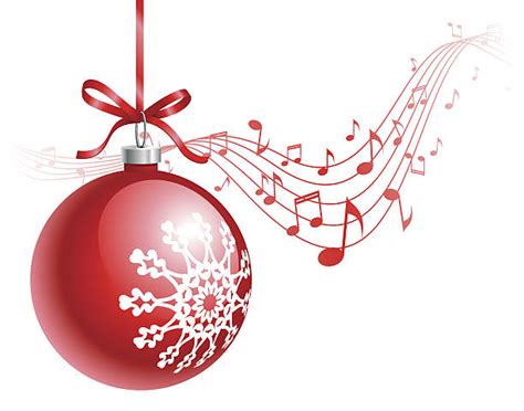 Christmas Music Notes Vector Art, Icons, and Graphics for