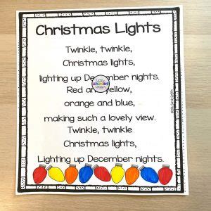 Christmas Poems for Children Twinkl Teaching Wiki