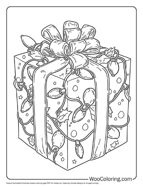 Christmas Present Coloring