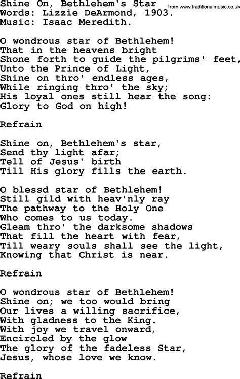 Christmas Shine lyrics