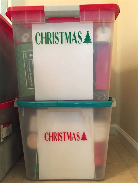 Christmas Storage Box - Etsy