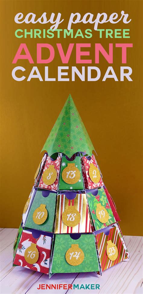 Christmas Tree Advent Calendar Paper Source Christmas tree advent