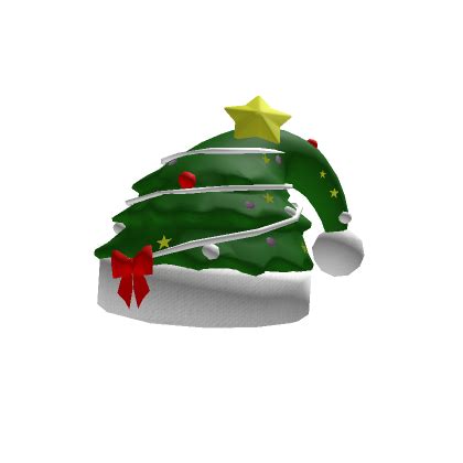 Christmas Tree Hat Green