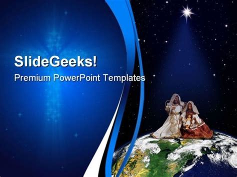 Christmas World Religion Powerpoint Template 1010 Powerpoint Themes