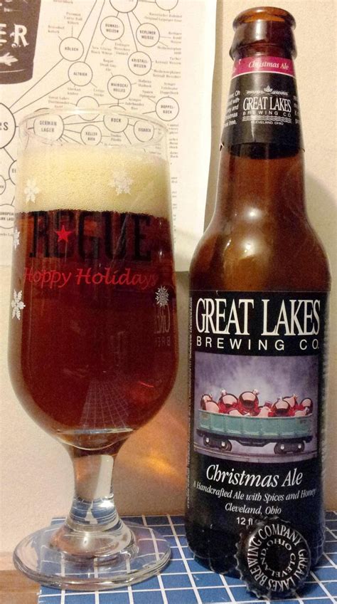 Christmas beer great lakes. "Great Lakes Christmas Ale Clone" Winter Seasonal Beer recipe by Great Lakes Brewing Company. BIAB, ABV 7.16%, IBU 30.71, SRM 10.98, Fermentables: (Pale ... 