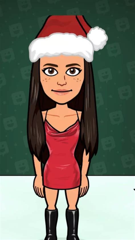 The outfits are out, everyone!! Snapchat released the Christmas Bitmo