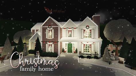 Christmas bloxburg house. Nov 13, 2022 · ⋆୨୧ﾟopen me! ⋆୨୧ﾟ꒱ ↬ hi everyone and welcome back to the.. FIRST EVER WINTER BUILD OF THE SEASONNN!! today I built a winter family home using the new update ... 