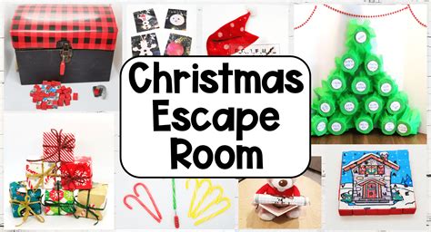 Christmas escape room in a box. .  ...