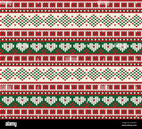 Christmas jumper or sweater seamless pattern Vector Image