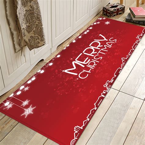 Holiday Rugs & Doormats from At Home. Show off your festive side to guests and visitors with a Christmas rug or doormat at the front of your home. Choose from fun sayings, elegant patterns, or festive scenes. Check out what's in store by visiting an At Home location near you, or browsing online. Warm up your home this holiday with Christmas ... . 