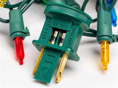 Christmas light plug replacement.  Find spools of STP-2 wire in several col...