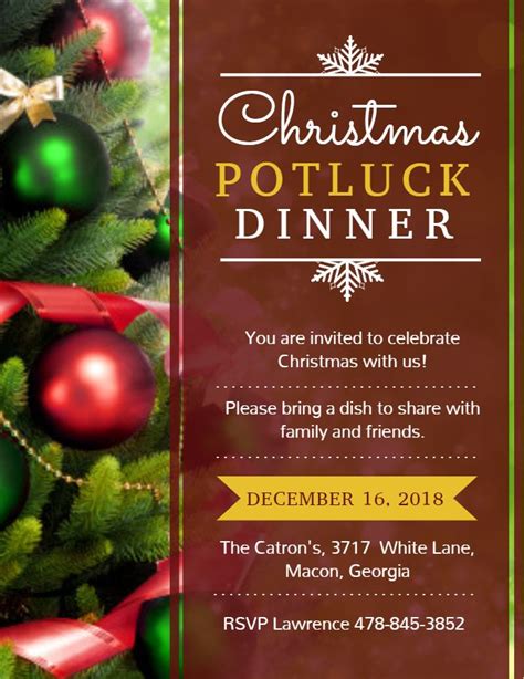Christmas Potluck Invitation Wording Lets have potluck dinner with dance and alcohol. We will cherish turkey dishes and bring in your master recipe to let us share the food …
