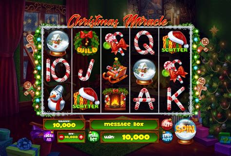 Christmas slot machines
