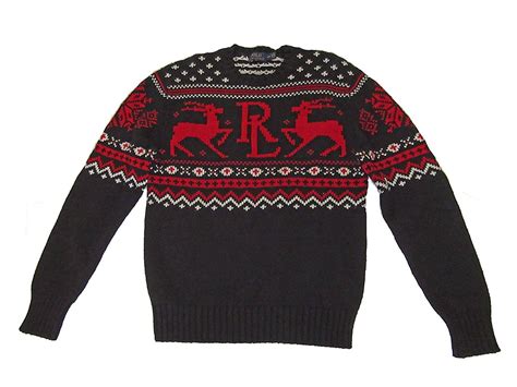 Christmas sweater polo ralph lauren. NWT $248 XL POLO RALPH LAUREN Women Holiday Christmas Nordic Sweater Blk Wht R5. $147.00. 