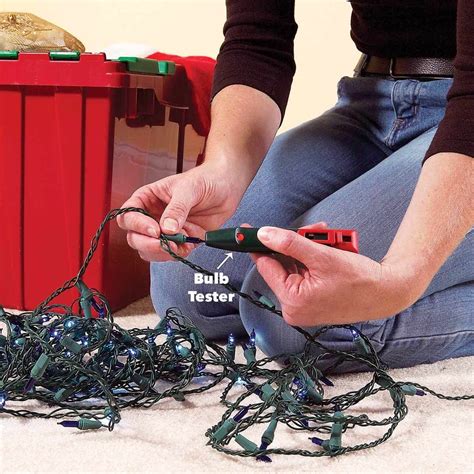 Christmas tree lights master bulb.  Finding the defective bulb in a string of Christmas tree li...