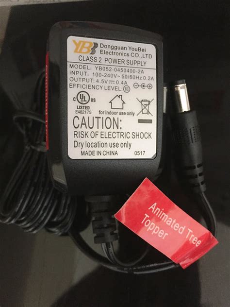 Christmas tree topper adapter.  CHRISTMAS REPLACMENT ADAPTER FOR " MR.  Christmas Tr...