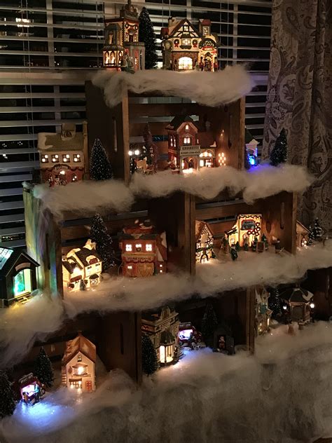 10-Piece Snowy Houses Mini Light Up Village Figurines. $26 at Walmart. Set up this 10-piece ensemble with various accessories, such as a lamp post, trees, and festive characters, on any surface in ...