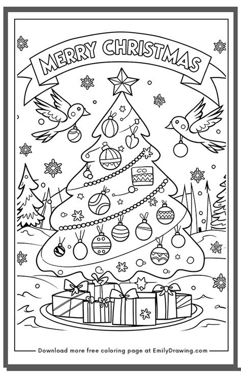 Christmass Tree Coloring