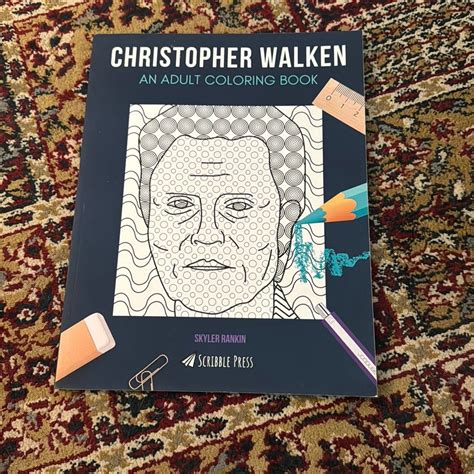 Christopher Walken Adult Coloring Book