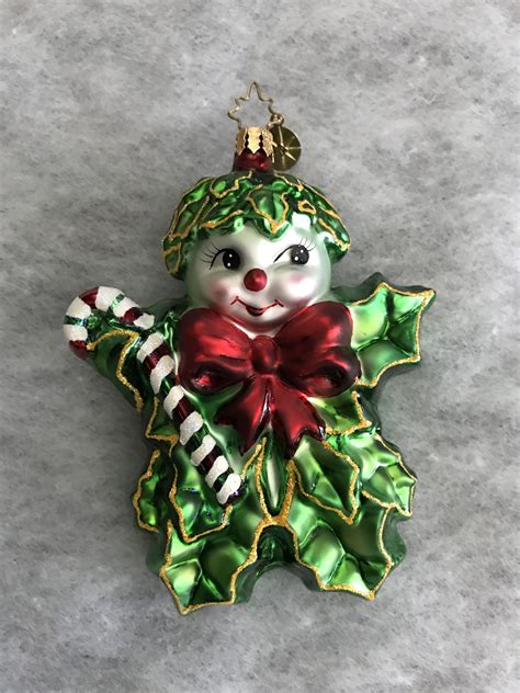 Vintage Christopher Radko Blown Glass Christmas Ornament - Postmark 2000. (1.9k) $49.95. Christopher Radko 2000 Sir Elton Claus ornament. New with tags. (130) $64.00. FREE shipping.. 