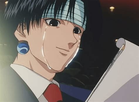 Chrollo cries. 500x500 (not HD) Unlimited (HD and beyond!) Max GIF size you can store on Imgflip. 4MB. 32MB. Insanely fast, mobile-friendly meme generator. Make chrollo tears memes or upload your own images to make custom memes. 