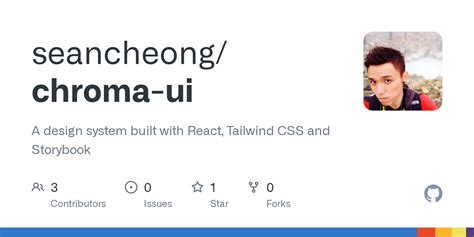 Chroma ui github.  It provides a set of resuable UI components that are easy t...