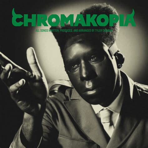 Chromakopia font.  Read more Oct 28, 2024 · CHROMAKOPIA marks Tyler, The Cre...