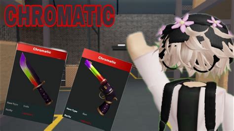 220 ( MM2V) 225 ( Supreme) Chroma Heat is a chroma knife that is obtainable by unboxing it from the Rainbow Box or through trading. Appearance It resembles a dragon shooting a chromatic flame from its mouth.. 