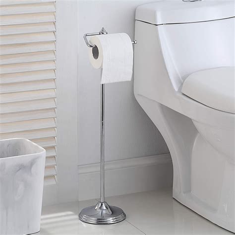 Chrome - Freestanding - Toilet Paper Holders - Bathroom