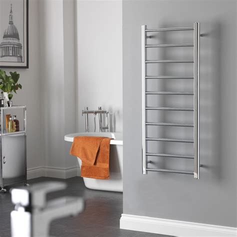 Chrome Heated Towel Rails - Free Delivery - Trade Radiators