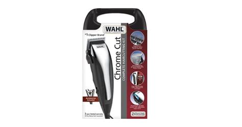 Chrome cut & co reviews. This item Wahl Clipper USA Deluxe Corded Chrome Pro, Complete Hair and Trimming Kit, Includes Corded Clipper, Cordless Battery Trimmer, and Styling Shears, for a Cut Every Time - Model 79524-5201M Wahl USA Pro Series Platinum Corded Clipper & Corded Trimmer for Home Haircutting with Color Coded Guide Combs – Model 79804-100 