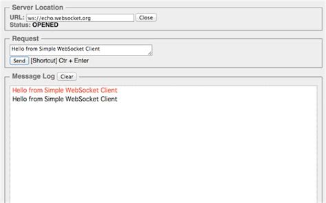 Chrome extension websocket example.  Aug 27, 2022 · I put together some example code for usi...