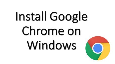 Chrome full install file. 