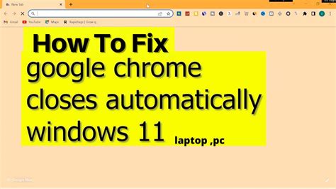 Chrome opens but immediately closes - …