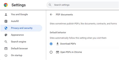 Chrome settings content pdfdocuments. ” Open the PDF in Chrome and press Ctrl ...