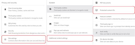 Chrome settings content protected content tv.  Spotify Web Player gives me ...