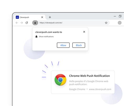 Chrome show notifications