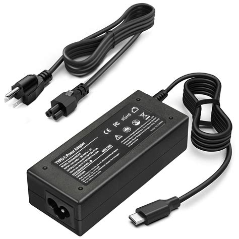 Universal 45W USB C Laptop Charger : Chromebook Charger USB-C,Replacement for Hp Asus Samsung Acer Lenovo Dell Google Chromebook Charger,Fast Charging Type C AC Adapter Power Cord. 4.2 out of 5 stars. 641. 300+ bought in past month. $13.99 $ 13. 99. 12% coupon applied at checkout Save 12% with coupon.. 