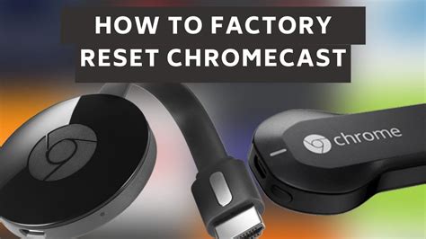 A factory reset will reset the Chromecast voice remote to its default factory settings. Note: This action will clear your data and can't be undone. (Optional) Check that the batteries in your Chromecast voice remote have charge remaining. Remove the batteries from the remote. Press and hold the Home button.. 