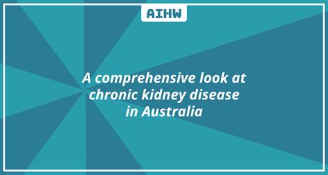 Chronic kidney disease: Australian facts, Classifications