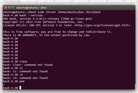 Chroot example ubuntu.  But there&rsquo;s more to the chroot command t...