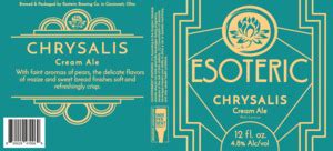 Chrysalis Beer - Chrysalis Beer