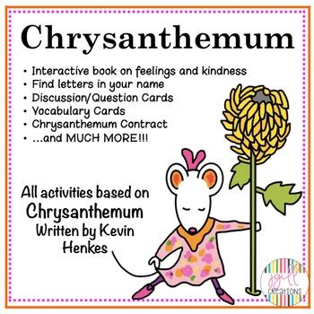 Chrysanthemum Activities Compare Teaching Resources TpT