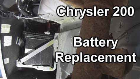 Chrysler 200 battery light. Help! So two weeks ago I noticed on my Chrysler 200 a bad noise (like gurgling popping noise) coming from car and my battery light coming on. Turns out I … 