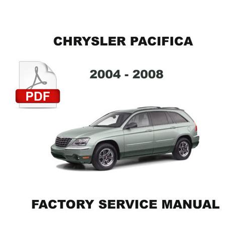 Chrysler pacifica 2004 manual espaa ol. - Manuale di servizio di opel frontera.